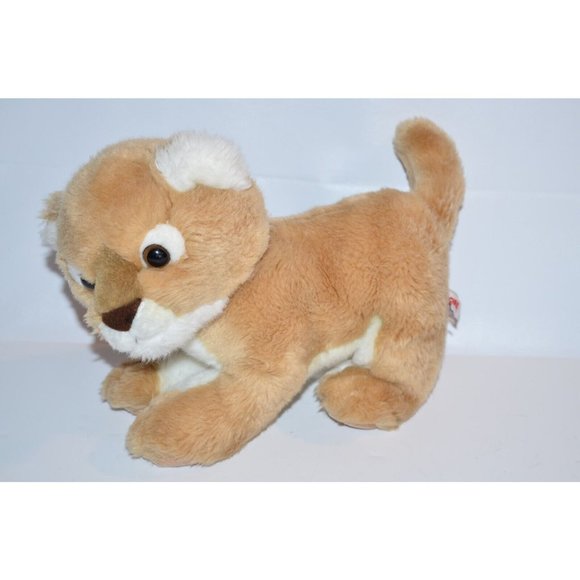 Aurora Babies Lion Cub Plush Toy 11" Stuffed Animal So Soft & Realistic - Picture 1 of 6